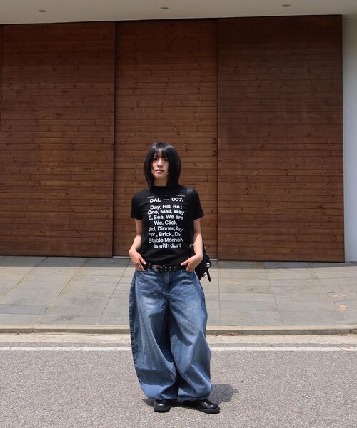 DURTの「OUR DAILY CROP TEE (BLACK)(Tシャツ/カットソー・レディース・その他・OS)」の5枚目の写真