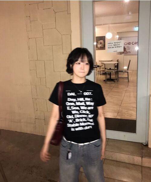 DURTの「OUR DAILY CROP TEE (BLACK)(Tシャツ/カットソー・レディース・その他・OS)」の6枚目の写真