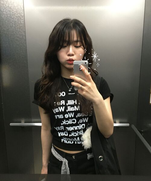DURTの「OUR DAILY CROP TEE (BLACK)(Tシャツ/カットソー・レディース・その他・OS)」の12枚目の写真