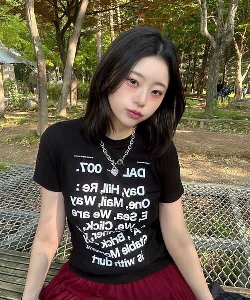 DURTの「OUR DAILY CROP TEE (BLACK)(Tシャツ/カットソー・レディース・その他・OS)」の13枚目の写真