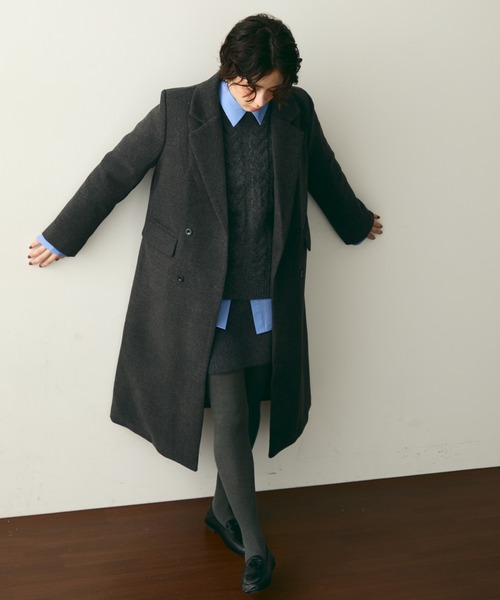 セール】裏キルティングチェスターコート（チェスターコート）｜Trish