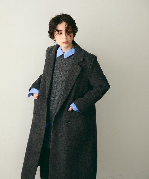 セール】裏キルティングチェスターコート（チェスターコート）｜Trish