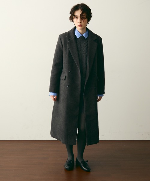 セール】裏キルティングチェスターコート（チェスターコート）｜Trish