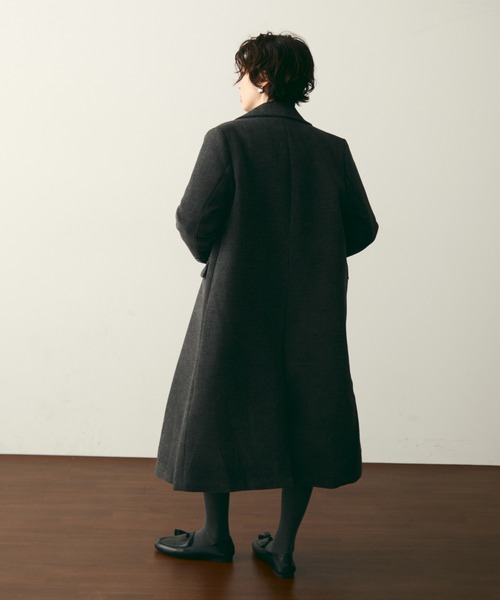 セール】裏キルティングチェスターコート（チェスターコート）｜Trish