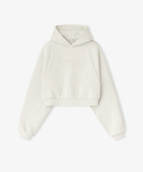 FOG ESSENTIALS(エフオージーエッセンシャルズ)の「Fear of God ESSENTIALS/FOG エッセンシャルズ/90's Raglan Hoodie(パーカー・レディース・チャコールグレー/その他5・XS/S/M)」の2枚目の写真