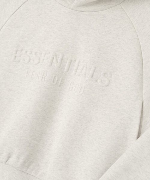 FOG ESSENTIALS(エフオージーエッセンシャルズ)の「Fear of God ESSENTIALS/FOG エッセンシャルズ/90's Raglan Hoodie(パーカー・レディース・チャコールグレー/その他5・XS/S/M)」の6枚目の写真