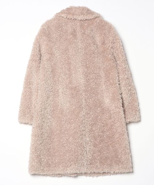 HERNO（ヘルノ）の「HERNO CURLY ALTERNATIVE FUR COAT ヘルノ オルタナティブ ファー コート（ムートンコート・レディース・クリーム・42/40）」の17枚目の写真