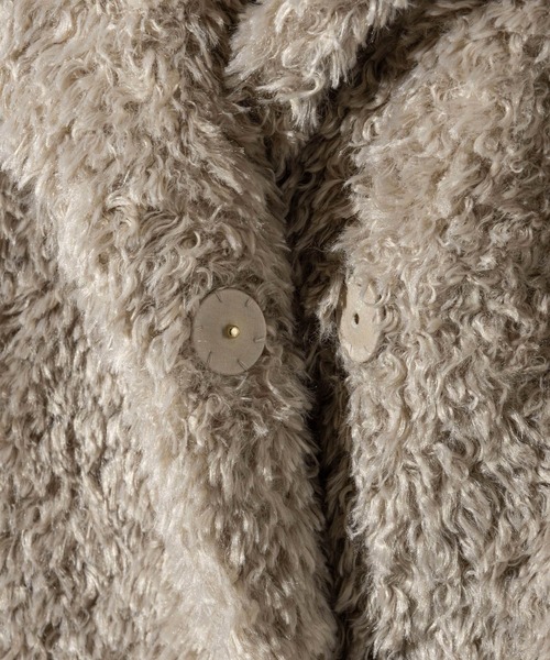 セール】HERNO CURLY ALTERNATIVE FUR COAT ヘルノ オルタナティブ