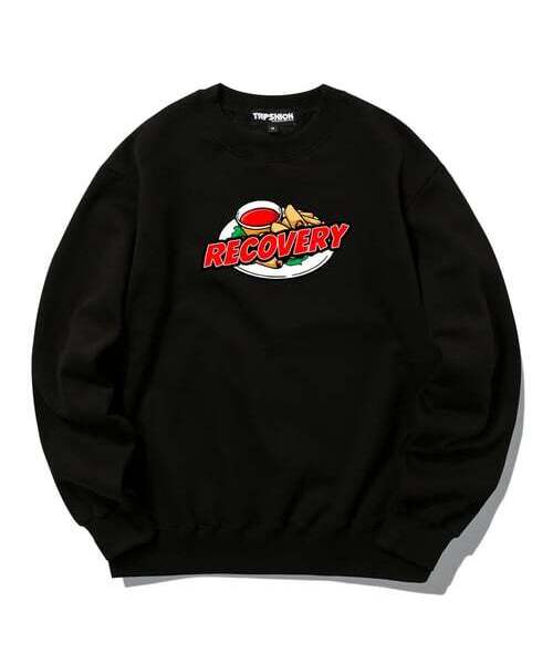 TRIPSHION(トリップション)の「RECOVERY FRY Crew Neck - Black(スウェット・メンズ・その他・LARGE/X-LARGE/MEDIUM)」の1枚目の写真