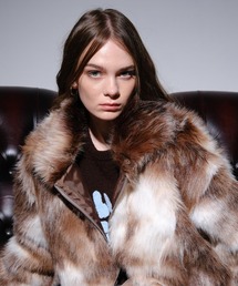 3.3 Field Trip  | 3.3 Field Trip／ミックスカラーフェイクファーブルゾン(ブルゾン)