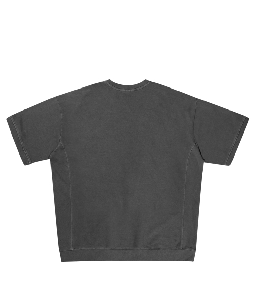 GAINSBORO(ゲインズボロ)の「スターロゴピグメント半袖マンツーマン_スモークブラック(Tシャツ/カットソー・レディース・その他・LARGE/MEDIUM/SMALL)」の2枚目の写真