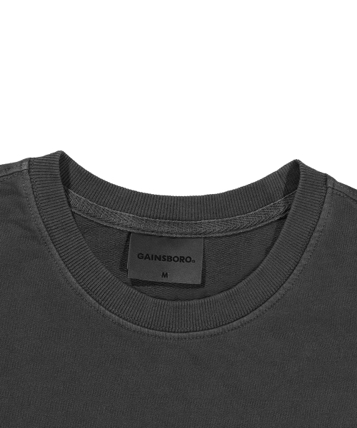 GAINSBORO(ゲインズボロ)の「スターロゴピグメント半袖マンツーマン_スモークブラック(Tシャツ/カットソー・レディース・その他・LARGE/MEDIUM/SMALL)」の3枚目の写真