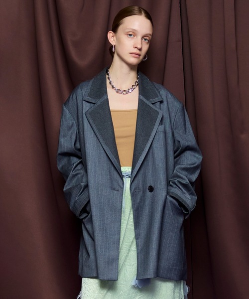 2026SPRING PRE-ORDER】Over Jacket/ラペルデザインオーバージャケット