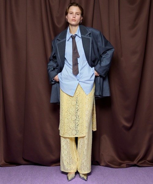 2026SPRING PRE-ORDER】Over Jacket/ラペルデザインオーバージャケット