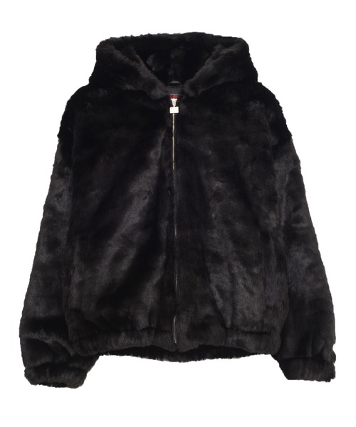 セール】FUBU フブ ブランド Faux Far Hooded Jacket / フェイクファー