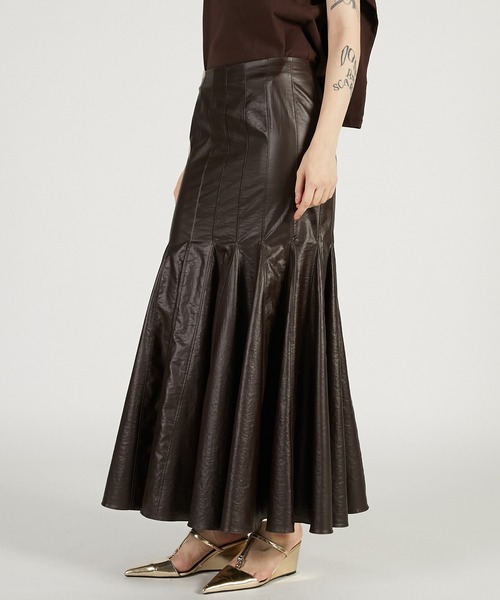 PRANK PROJECT(プランクプロジェクト)の「【2026Spring Pre-Order】ボリュームマキシスカート / Volume Maxi Skirt(スカート・レディース・マルチ/ブラック/ブラウン・36/38)」の20枚目の写真