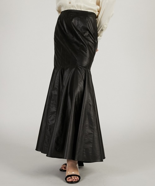 PRANK PROJECT(プランクプロジェクト)の「【2026Spring Pre-Order】ボリュームマキシスカート / Volume Maxi Skirt(スカート・レディース・マルチ/ブラック/ブラウン・36/38)」の16枚目の写真