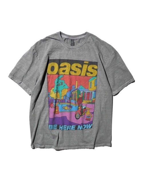 THRIFTY LOOK（スリフティールック）の「THRIFTY LOOK スリフティルック / PIGMNET"OASIS"TEE オアシス ピグメント加工（Tシャツ/カットソー・メンズ・ブラック系1/ブラック・LARGE/X-LARGE/MEDIUM）」の2枚目の写真