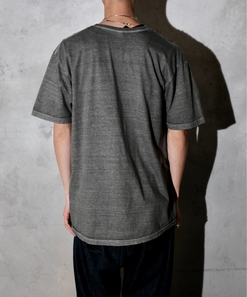 THRIFTY LOOK（スリフティールック）の「THRIFTY LOOK スリフティルック / PIGMNET"OASIS"TEE オアシス ピグメント加工（Tシャツ/カットソー・メンズ・ブラック系1/ブラック・LARGE/X-LARGE/MEDIUM）」の17枚目の写真