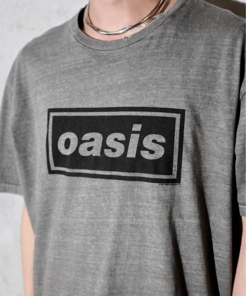 THRIFTY LOOK（スリフティールック）の「THRIFTY LOOK スリフティルック / PIGMNET"OASIS"TEE オアシス ピグメント加工（Tシャツ/カットソー・メンズ・ブラック系1/ブラック・LARGE/X-LARGE/MEDIUM）」の18枚目の写真