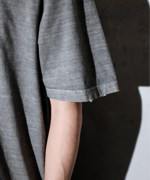 THRIFTY LOOK（スリフティールック）の「THRIFTY LOOK スリフティルック / PIGMNET"OASIS"TEE オアシス ピグメント加工（Tシャツ/カットソー・メンズ・ブラック系1/ブラック・LARGE/X-LARGE/MEDIUM）」の20枚目の写真