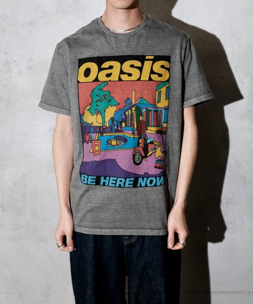 THRIFTY LOOK（スリフティールック）の「THRIFTY LOOK スリフティルック / PIGMNET"OASIS"TEE オアシス ピグメント加工（Tシャツ/カットソー・メンズ・ブラック系1/ブラック・LARGE/X-LARGE/MEDIUM）」の21枚目の写真