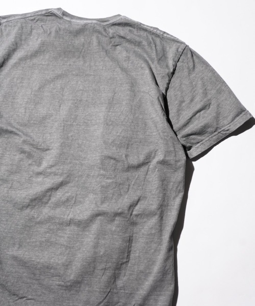 THRIFTY LOOK（スリフティールック）の「THRIFTY LOOK スリフティルック / PIGMNET"OASIS"TEE オアシス ピグメント加工（Tシャツ/カットソー・メンズ・ブラック系1/ブラック・LARGE/X-LARGE/MEDIUM）」の14枚目の写真