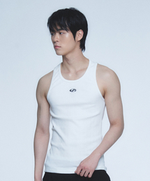 BASIC SLEVEELESS-[WHITE]
