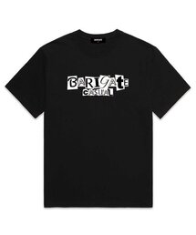 カジュアルロゴ 半袖Tシャツ (BS011) ブラック