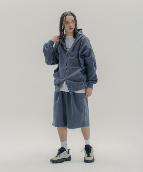 PSSHOPPER（ピーエスショッパ）の「ピグメントワイドショーツ[ネイビー]（その他パンツ・メンズ・その他・LARGE/X-LARGE）」の11枚目の写真