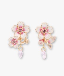 桜モチーフ イヤリング