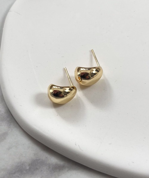 yu-ka（ユーカ）の「YU-KA:ドロップミニピアス drop mini pierce（ピアス（両耳用）・レディース・ゴールド/シルバー・FREE）」の4枚目の写真
