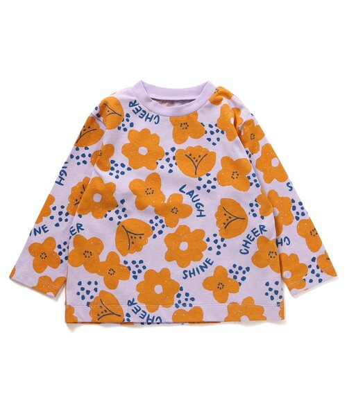 Ampersand（アンパサンド）の「【リンク】バラエティパジャマ（ルームウェア/パジャマ・キッズ・イエロー/ラベンダー/キナリ/ベージュ/サックスブルー・140/130/120/110/100/90/80）」の11枚目の写真