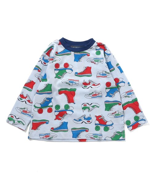 Ampersand（アンパサンド）の「【リンク】バラエティパジャマ（ルームウェア/パジャマ・キッズ・イエロー/ラベンダー/キナリ/ベージュ/サックスブルー・140/130/120/110/100/90/80）」の12枚目の写真