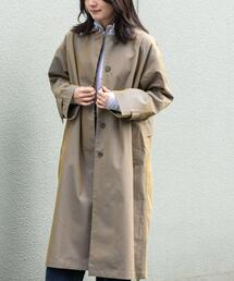 EKAL | T/Cツイルステンカラーコート(ステンカラーコート)