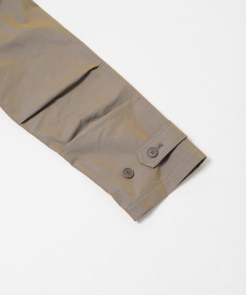 EKAL（エカル）の「T/Cツイルステンカラーコート（ステンカラーコート・レディース・ベージュ/アイボリー/カーキ・ONE）」の21枚目の写真