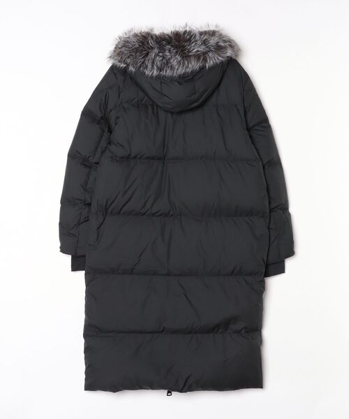 UMO（ウモ）の「UMO　フェイクファーフードロングダウンコート（ダウンジャケット/コート・レディース・ブラック・S/L/XL/M）」の21枚目の写真