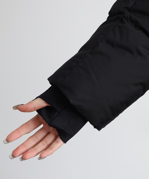 UMO（ウモ）の「UMO　フェイクファーフードロングダウンコート（ダウンジャケット/コート・レディース・ブラック・S/L/XL/M）」の17枚目の写真