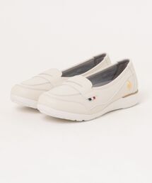 le coq sportif（ルコックスポルティフ）の「le coq sportif ルコックスポルティフ LCS VOSNE【軽量】レディースシューズ バレエスニーカー(LCSヴォーヌ)（ローファー）」