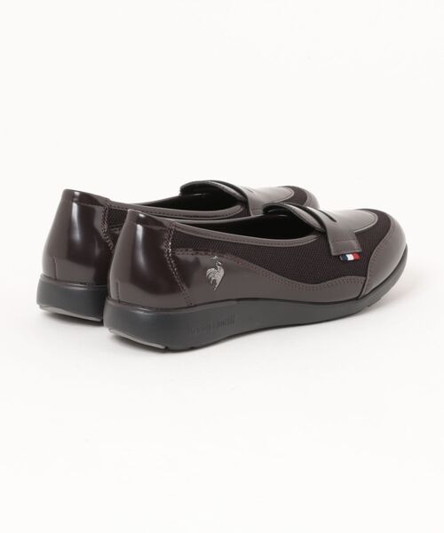 le coq sportif（ルコックスポルティフ）の「le coq sportif ルコックスポルティフ LCS VOSNE【軽量】レディースシューズ バレエスニーカー(LCSヴォーヌ)（ローファー・レディース・ブラウン/ベージュ/ブラック・22.5cm/23.0cm/23.5cm/24.0cm/24.5cm/25.0cm）」の4枚目の写真