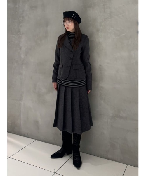 KNITTING MANNISH TAILORED JK ニッティング マニッシュ テイラード