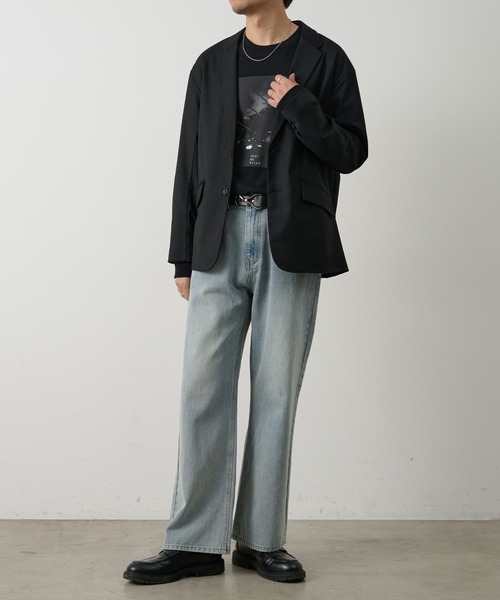 COLONY 2139(コロニートゥーワンスリーナイン)の「コンフォートツイルテーラードジャケット(テーラードジャケット・メンズ・ブラウン/グレー/ブラック・LARGE/MEDIUM)」の9枚目の写真