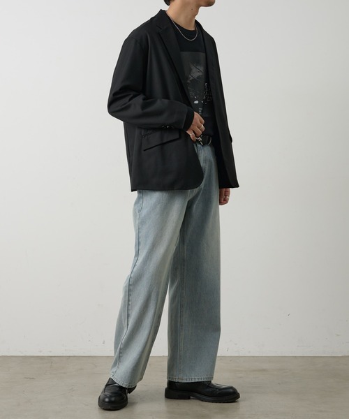 COLONY 2139(コロニートゥーワンスリーナイン)の「コンフォートツイルテーラードジャケット(テーラードジャケット・メンズ・ブラウン/グレー/ブラック・LARGE/MEDIUM)」の10枚目の写真