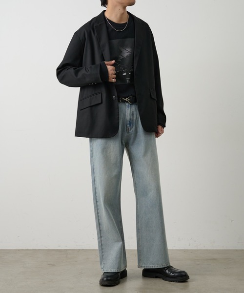 COLONY 2139(コロニートゥーワンスリーナイン)の「コンフォートツイルテーラードジャケット(テーラードジャケット・メンズ・ブラウン/グレー/ブラック・LARGE/MEDIUM)」の11枚目の写真