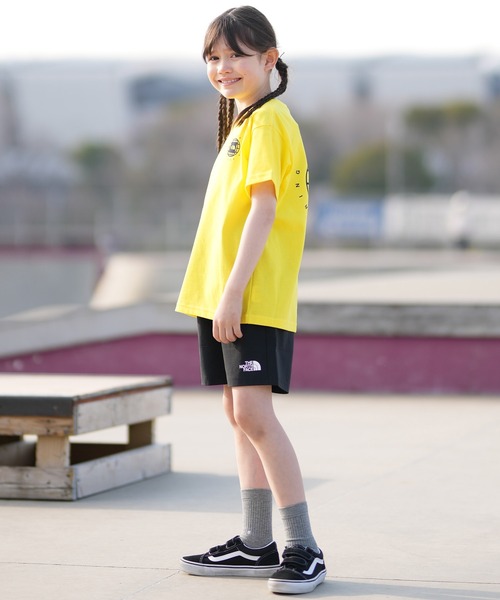 THE NORTH FACE(ザノースフェイス)の「ストレッチ ショートパンツ NBJ92505(その他パンツ・キッズ・ブラック/ライトグレー・130cm/140cm/160cm/150cm)」の9枚目の写真