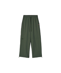 Back to Back Cotton Wide Pants_Khaki