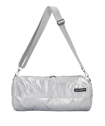 UNKNOWN PLANET（アンノウンプラネット）の「グロッシーダッフルバッグシルバー（ボストンバッグ）」