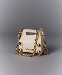 【MASU/エムエーエスユー】LEATHER CAKE BAG PETIT/レザーケーキバッグプティ