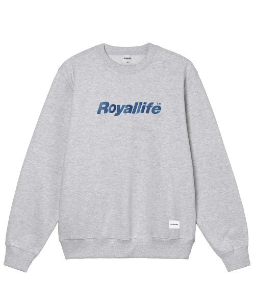 ROYALLIFE(ロイヤルライフ)の「RLCN500 オリジナルロゴ スウェット - グレー(スウェット・メンズ・その他・M/2XL/XL)」の1枚目の写真