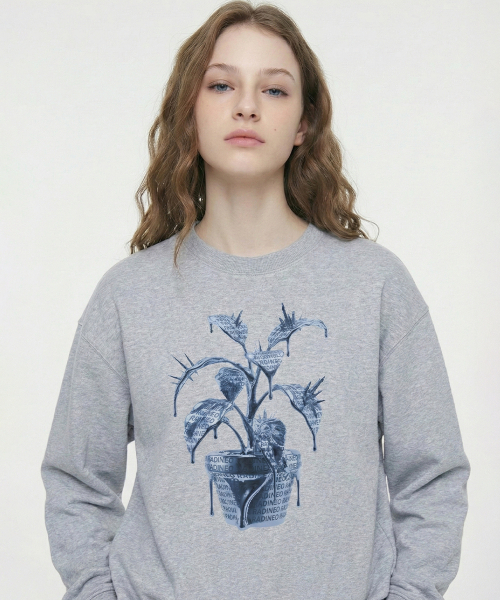 RADINEO(ラディネオ)の「リキッドガーデン スウェット グレー(スウェット・メンズ・その他・X-LARGE/LARGE/MEDIUM)」の1枚目の写真